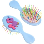 Расчёска массажная «Little darling - Единорожек Лакки», цвет микс,13,8*6см