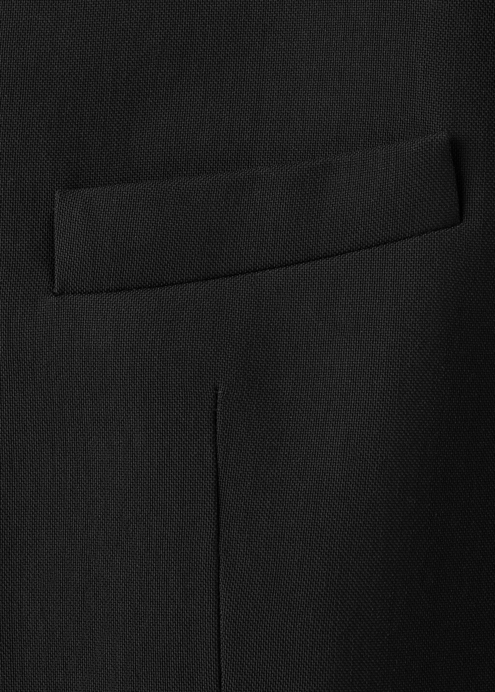 Костюмный блейзер без лацканов