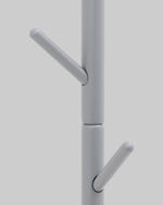 Вешалка напольная Hook серый