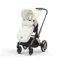 Теплый конверт в коляску Cybex Platinum Footmuff Off White