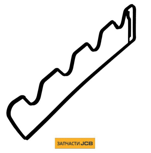 Прокладка крышки клапанов JCB 333/C0382