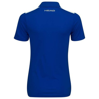Женское поло Head Club 22 Tech Polo Shirt W - небесный