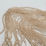 Шпинель синтетическая "Шампанское" с покрытием, 2мм, шар, микроогранка