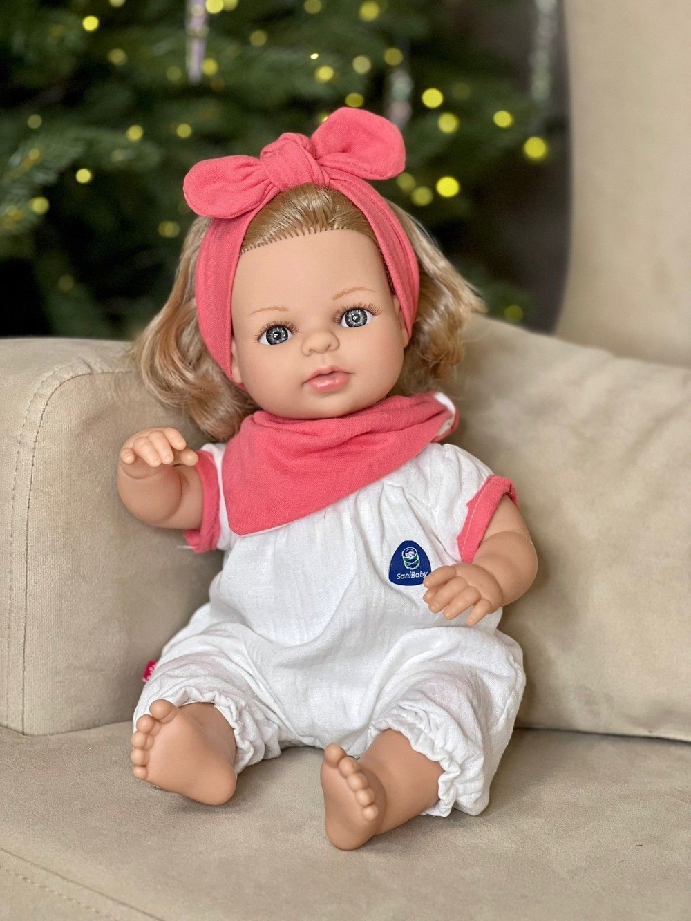 Кукла Berjuan мягконабивная 38см Sani Baby (3040)