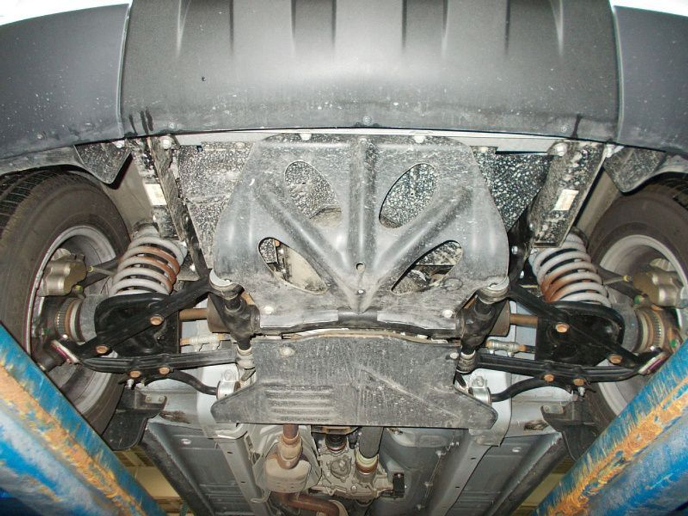 Защита картера двигателя (1,8 мм, сталь) для Chevrolet Niva 2123 2003-2020 (V = 1.7), Lada Niva Travel 2020- (V = 1.7) Sheriff.27.0653