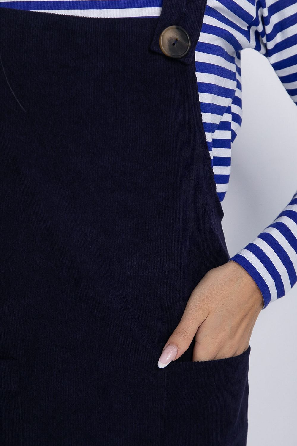 Сарафан Вельвета (синий) П12253-2 LT Collection