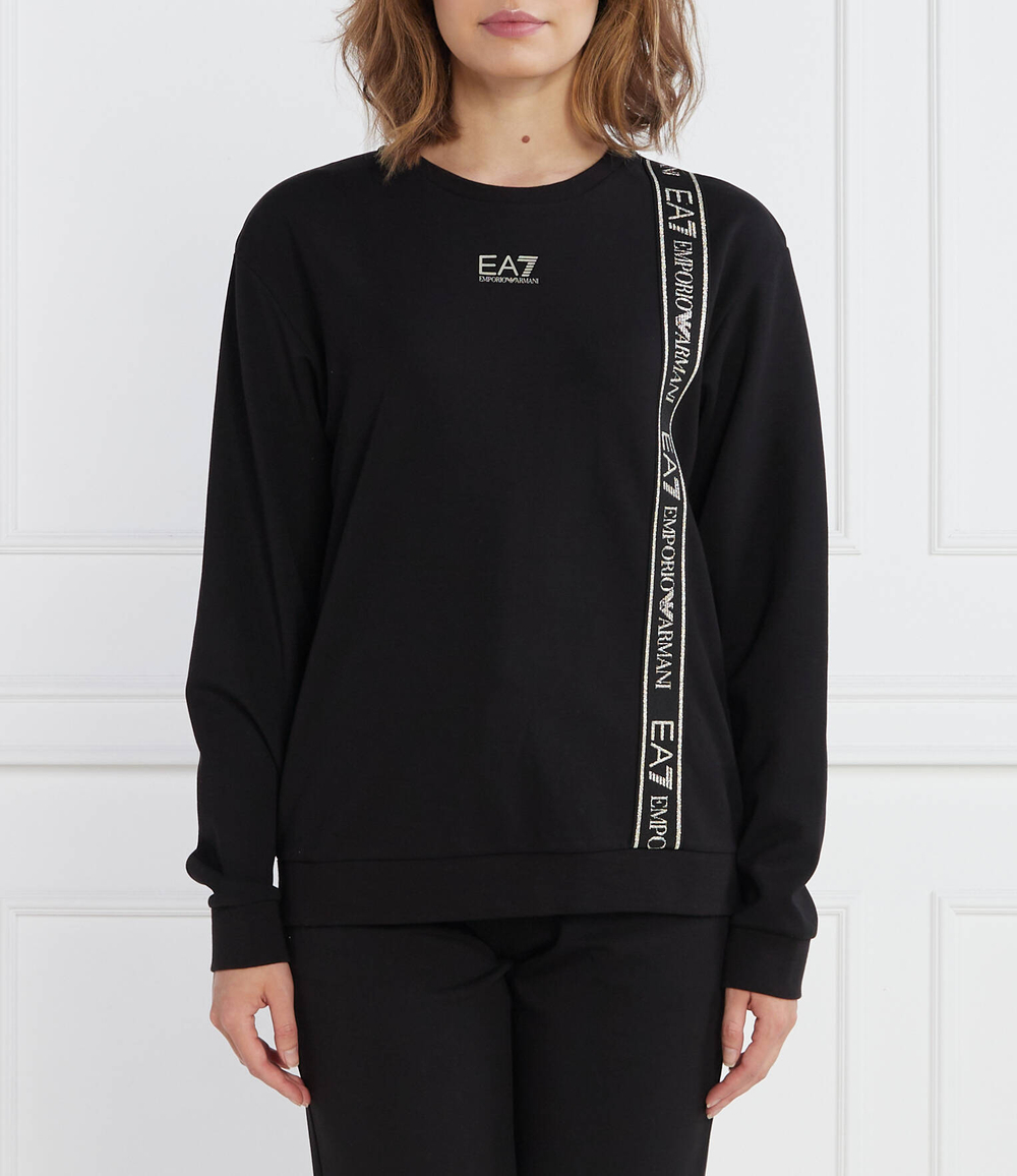 Худи EA7 - черный(6RTM25 TJKWZ)