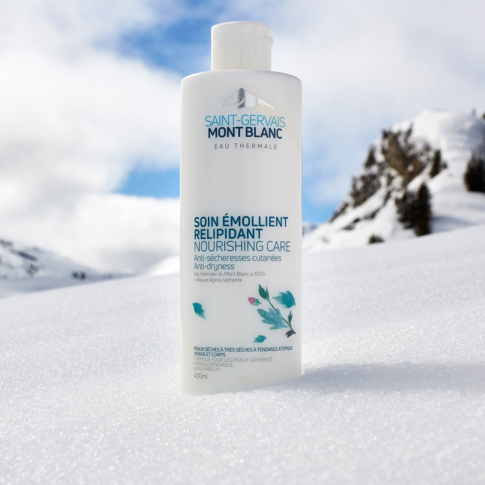SAINT-GERVAIS MONT BLANC EAU THERMALE - питательный крем для лица и тела /   400  ml  / GTIN 3600550975598