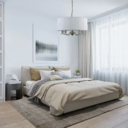 Краска для стен и потолков в/д BelEcoLine интерьерная, для потолка, без запаха, быстросохнущая, латексная, матовая,(белая), 3кг