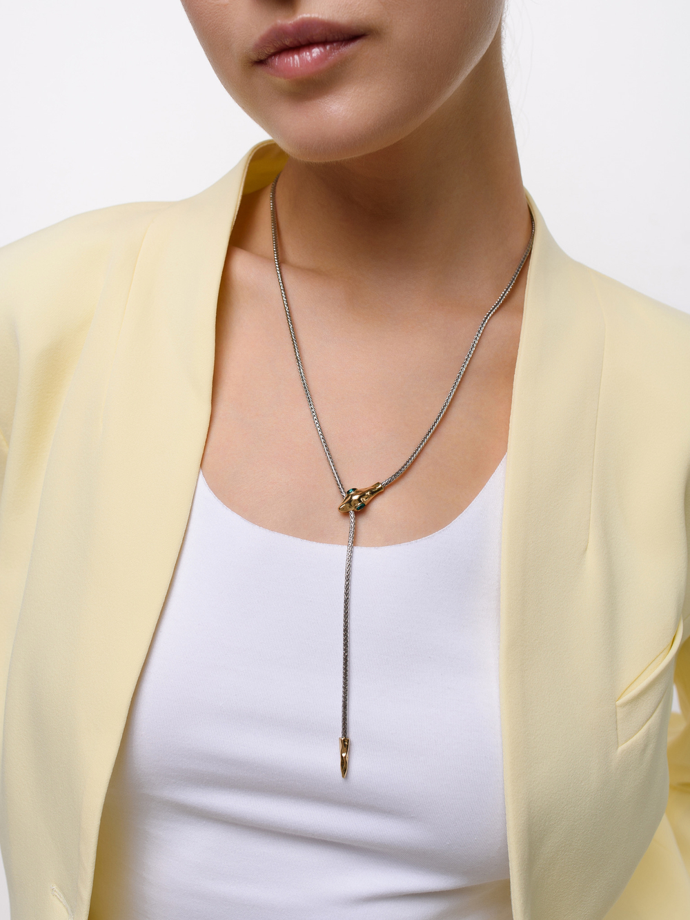 Сотуар "Snake" Silver - gold