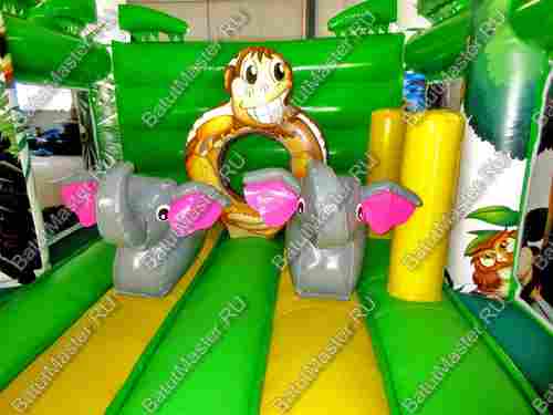 Коммерческий надувной батут "Национальный парк" 4*3*3 м