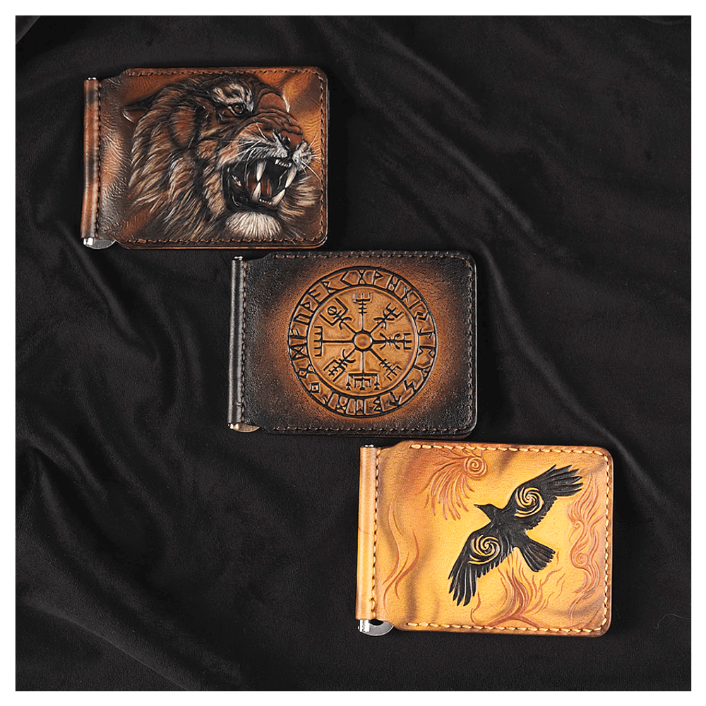 Зажим для денег «Ворон»