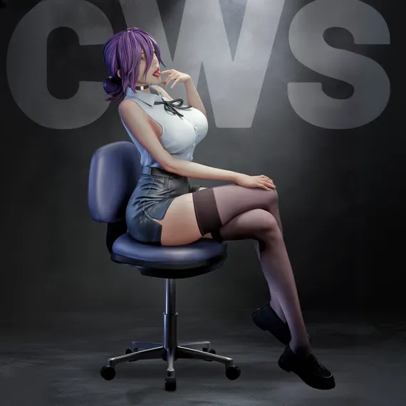 Reze office Lady - Chainsaw Man