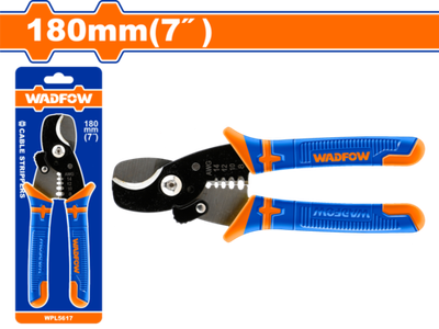 Клещи для удаления изоляции 180 мм (12/72) WADFOW WPL5617