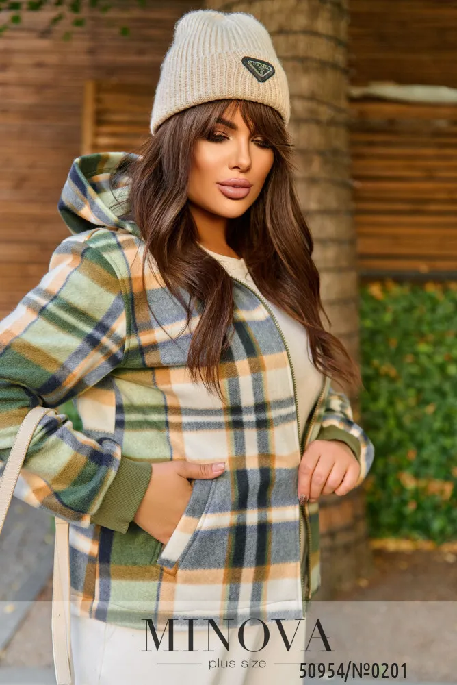 Кардиган 0201-зеленый Minova