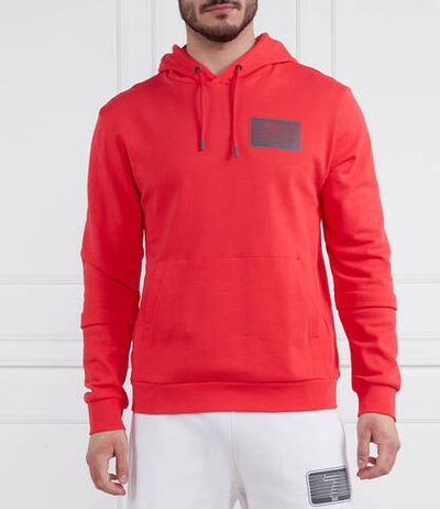 Худи EA7 - красный(3RPM51 PJEQZ)