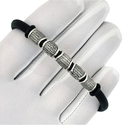 Серебряный браслет с молитвой Б238-105052
