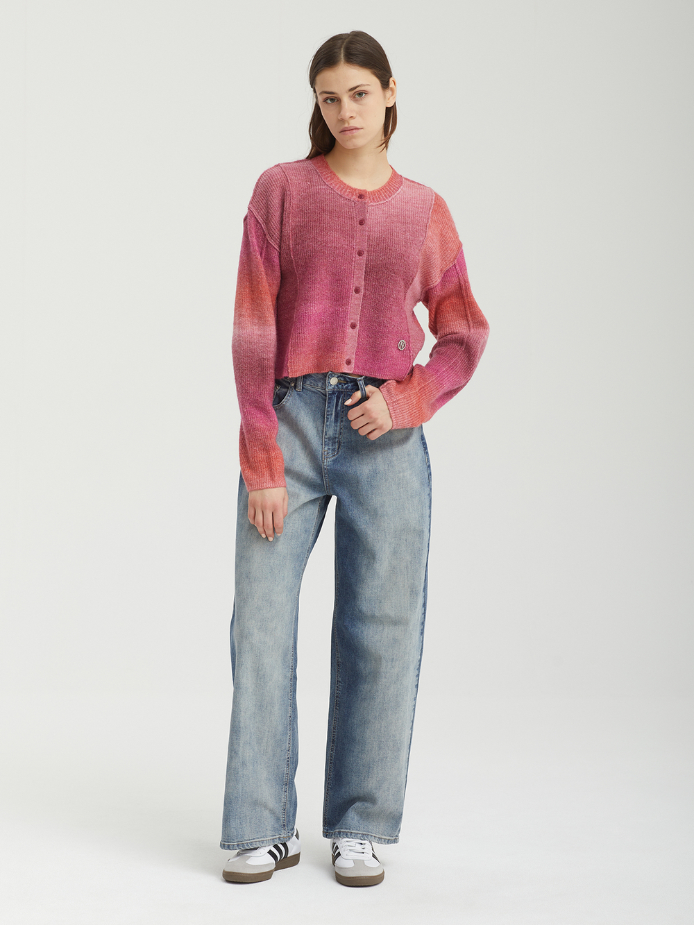 Женский Кардиган Collection Gradation Crop