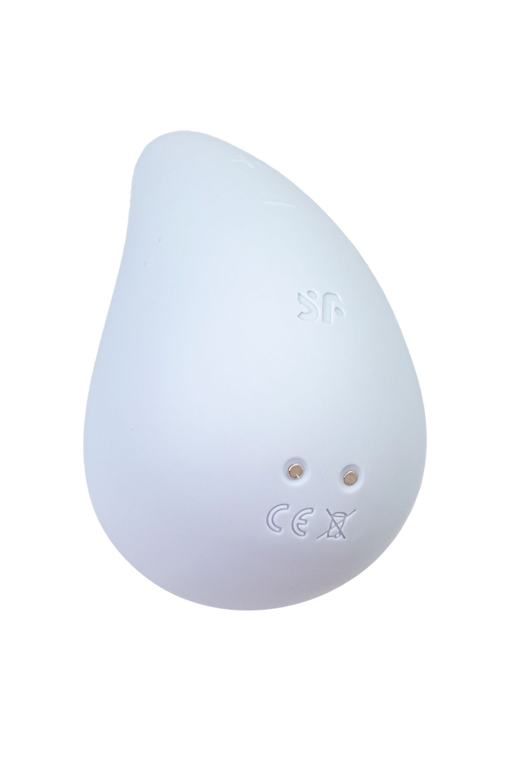 Вибростимулятор клитора Satisfyer Dew Drop, компактный, голубой