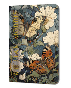 Блокнот Creative. William Morris с бабочками