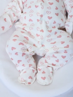 Комбинезон нательный для новорожденного