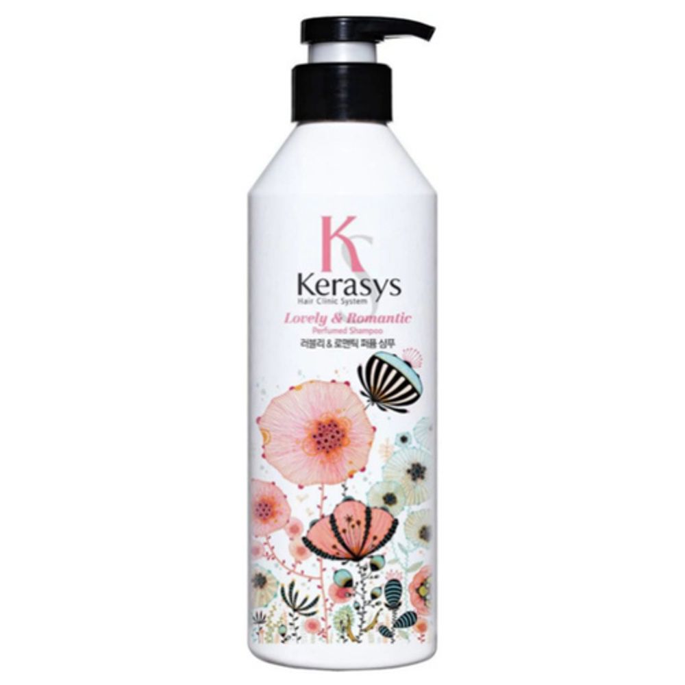 KeraSys Кондиционер для волос парфюмированный «романтик» - Lovely&amp;romantic parfumed rinse, 600мл