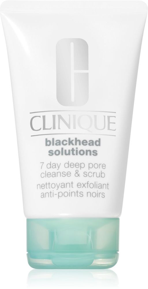 Clinique Blackhead Solutions 7 Day Deep Pore Cleanse &amp; Scrub Очищающий скраб для лица против угрей