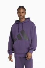 Кофта adidas Essentials Big Logo Fleece - фиолетовый