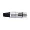 Adam Hall K4CXF3 - разъем XLR (F), 3-pin, металлический
