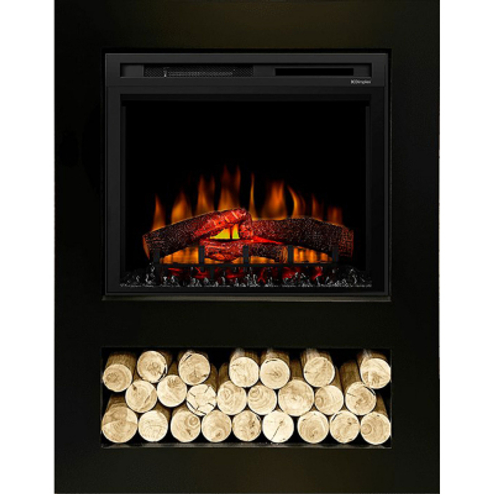 Портал Royal Flame loft под очаг xhd 28 черный 98х25х125 см