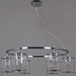 Подвесная люстра ILLUMICO  IL1182-6P-79 CR