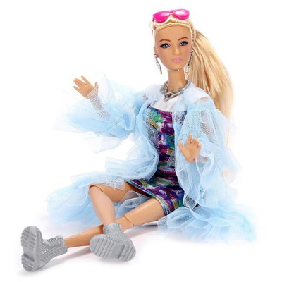 Кукла тип модель София 29см. руки и ноги сгиб, с аксесс. коробка SFS-05-BB-B (Карапуз)