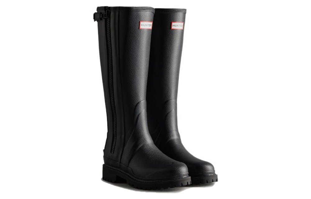 HUNTER Waterproof And Wear resistant Rain Boots Women"s Black