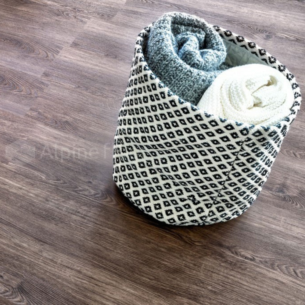 Кварцвиниловая плитка Alpine Floor Sequoia LVT ЕСО 6-12 Секвойя Темная