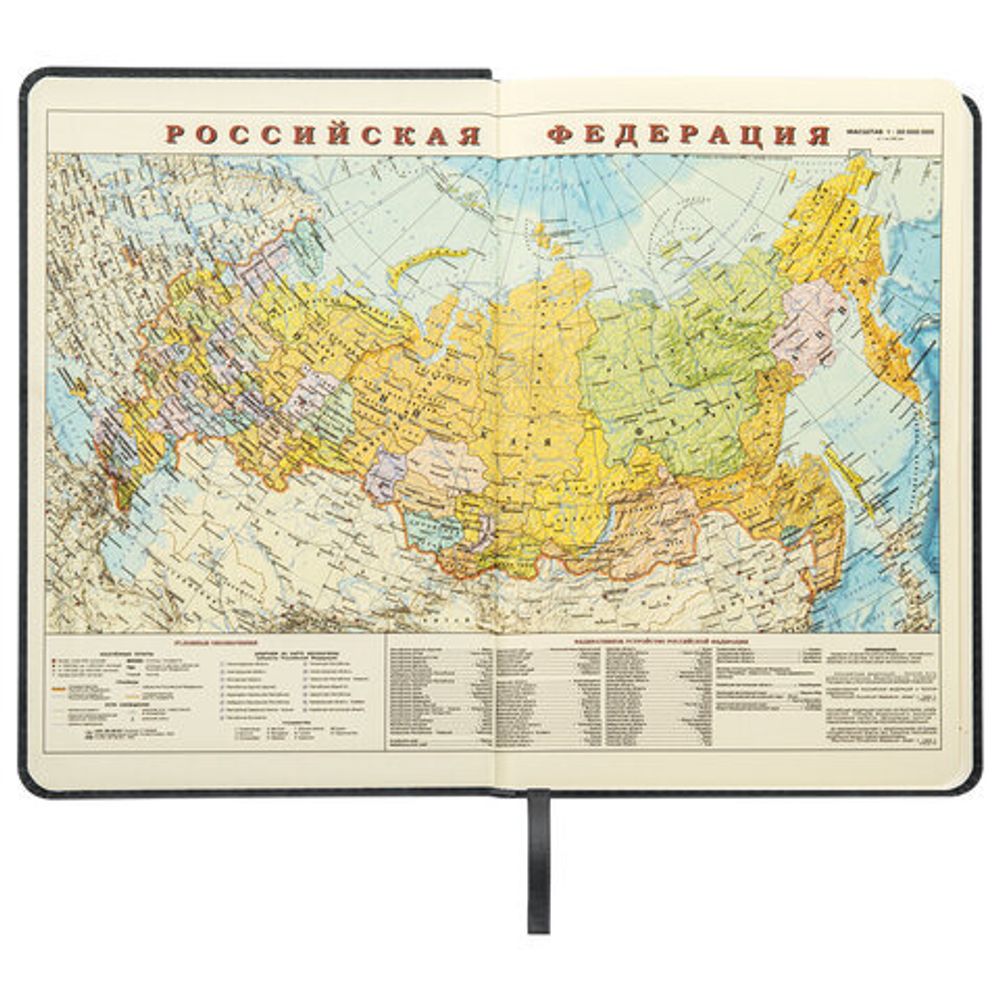 Ежедневник недатированный А5 138х213 мм BRAUBERG "Status" под кожу, 160 л., черный, 113361