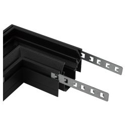 Коннектор ЭРА TRM-PC20-CC-B угловой для магнитного трекового шинопровода NOVA для натяжных потолков TRM-PC20 черный