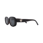 Очки Genex Sunglasses 697 c.503 бабочка темно-корич./серебро