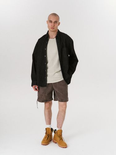 Коричневые шорты из денима NORMIE NEW