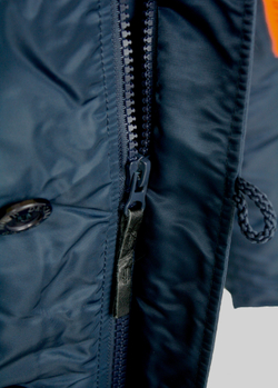 Куртка Аляска N-3B  Husky Denali (синяя - r.blue/r.blue)