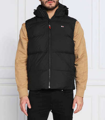 пуховая безрукавка essential Tommy Jeans - черный(DM0DM15449)