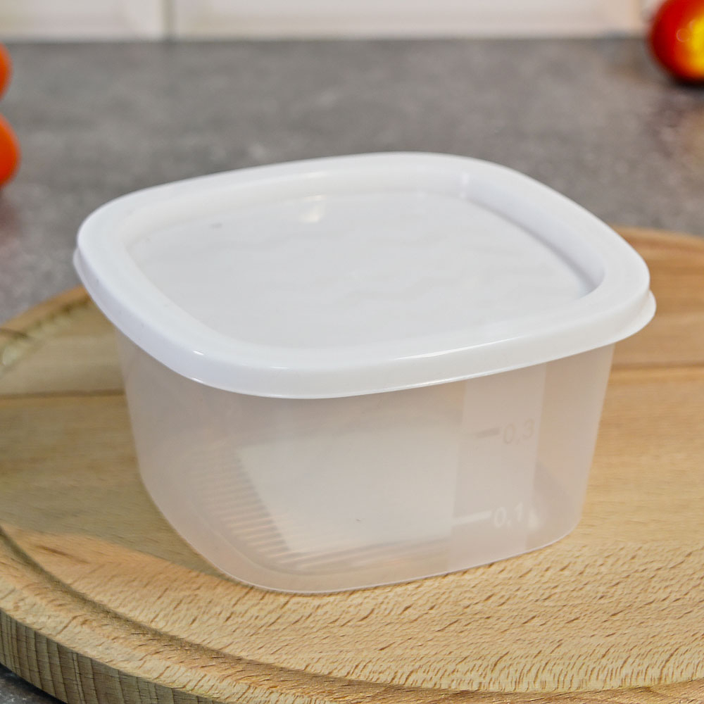 Контейнер 0,5л квадратный "Hitt Breeze"