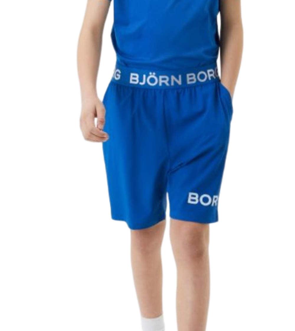 Шорты для мальчика теннисные Björn Borg Shorts Jr - naturical blue
