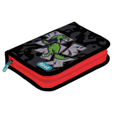 Пенал 1 отделение 200х140х40 Forst T-rex, откидная планка, ткань