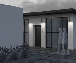 Уличный подвесной светодиодный светильник Maytoni   O491PL-L8B3K