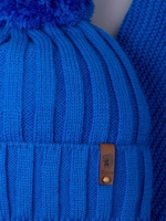 Шапка для мальчика со снудом осенняя