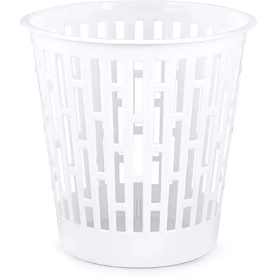 Корзина для мусора Матрица 9л (белый)