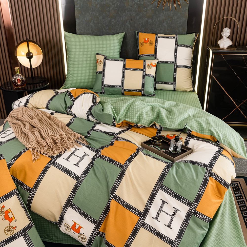 Комплект постельного белья Люкс Сатин 100% хлопок A340