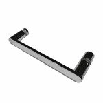 Душевой уголок ABBER Sonnenstrand AG04100C-S85 100x85 стекло прозрачное/профиль хром