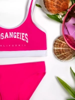 купальник раздельный спортивный 3 в 1 с шортами и топом