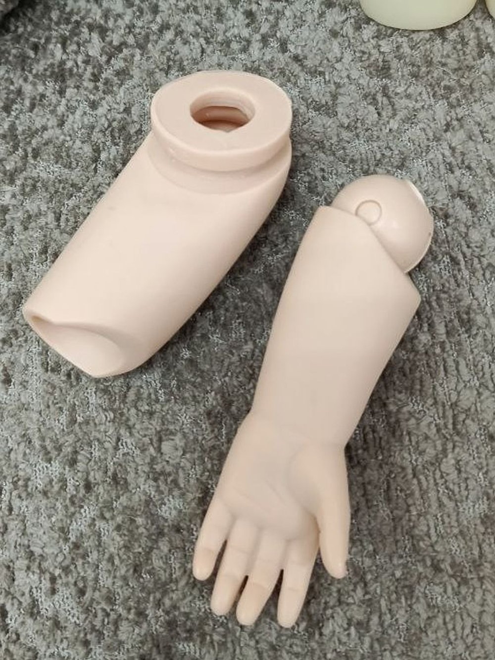 УЦЕНКА1Кукла Реборн виниловая, шарнирная 45см в пакете (FA-442)